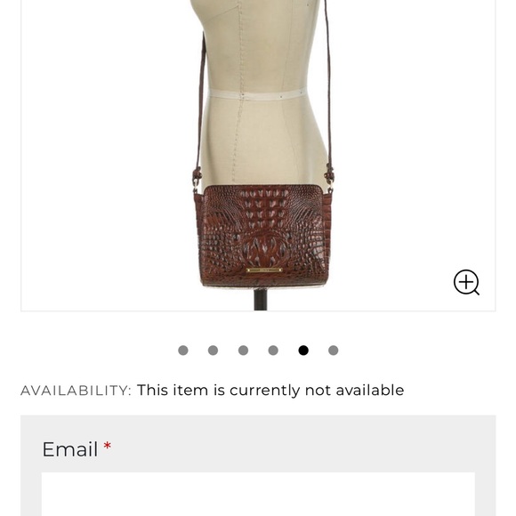 3 piece set!! Brahmin Pecan Carrie crossbody  + Palm tassel + Credit Card Wallet - Picture 11 of 15
